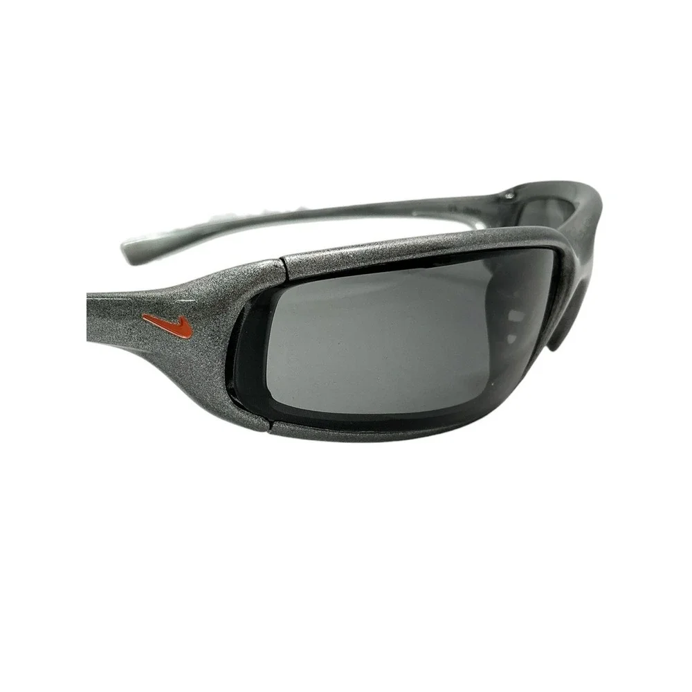 Nike Interchange Monza Sport Sunglasses EA0004 004 Silver BlackObsidian Colorway